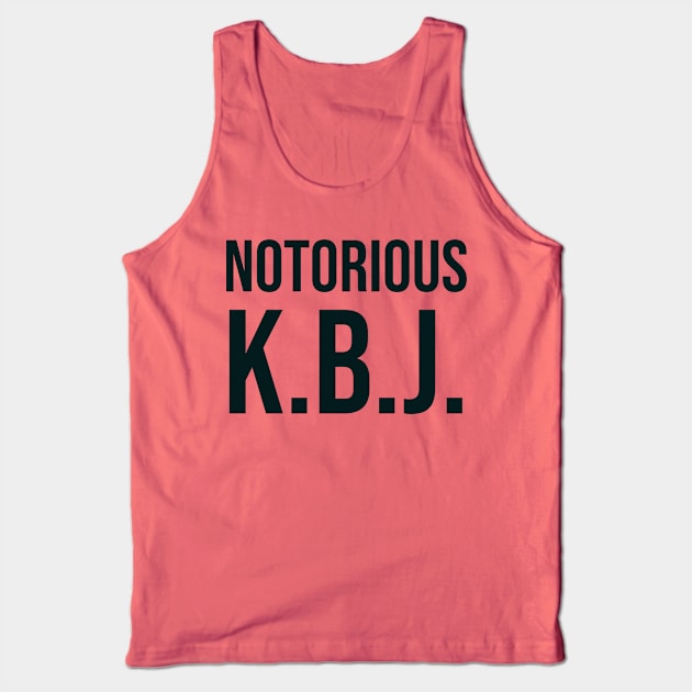 Ketanji Brown Jackson - Notorious KBJ Tank Top by UrbanLifeApparel